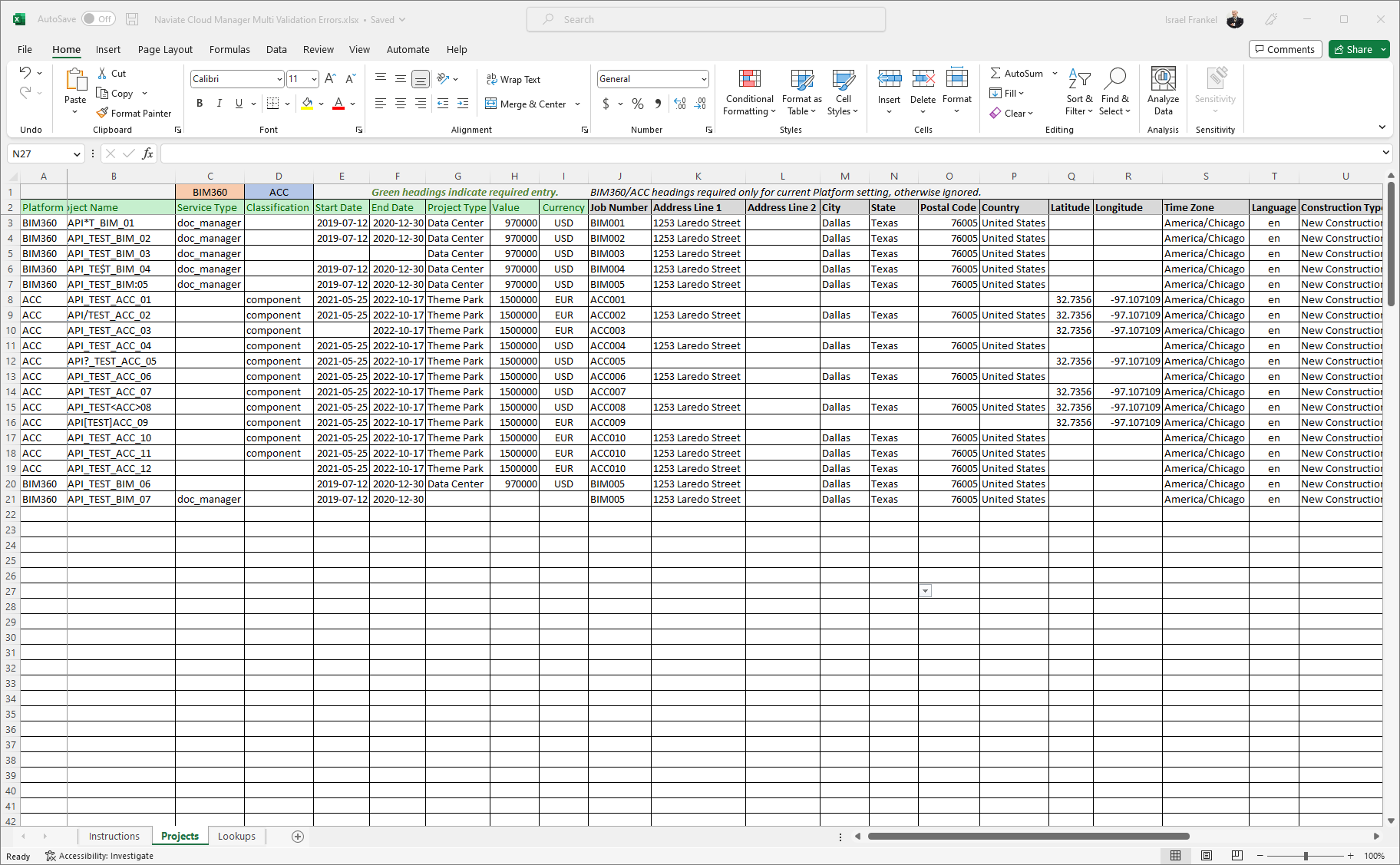 Validate Spreadsheet Data Entry Errors